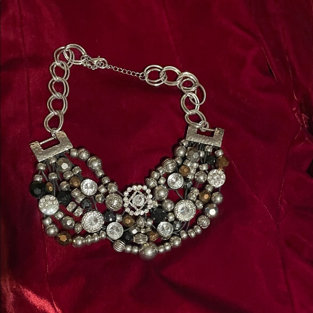 industrial bling necklace!